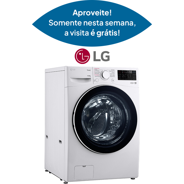 Conserto de Máquina de Lavar LG – Serviço Rápido e Garantido!
Temos a maior rede de atendimento em Santa Catarina com técnicos especializados em máquina de lavar LG: Reparo com peças originais e garantia de 6 meses. - AG Técnica - Máquina de Lavar Samsung e LG